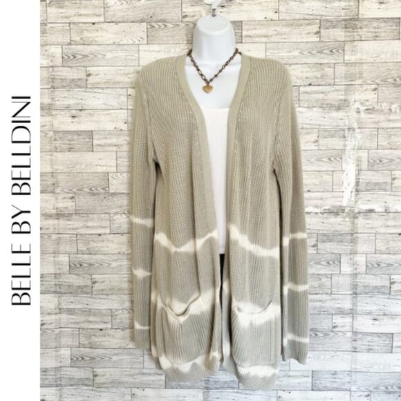 BELLE BY BELLDINI Open Front Cardigan, L - Picture 1 of 10